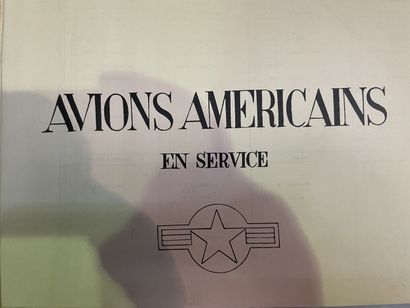 null Deux carnets militaires de silhouettes d'avion anglais et américains.
Edition...