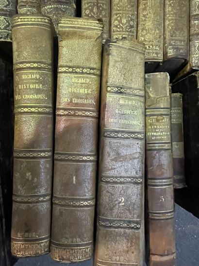 null Lot of about 22 volumes of the Pleiades
and Lot of bound books mainly from the...