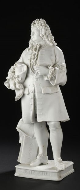 Portrait en pied à l'effigie de HAENDEL (1685-1759)...
