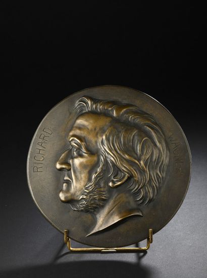 Médaille en bronze à l'éffigie de Richard...