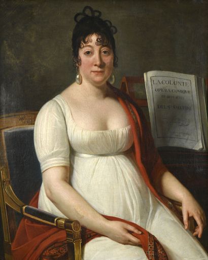 Jérôme Martin LANGLOIS
(Paris 1779 - 1838)
Portrait...