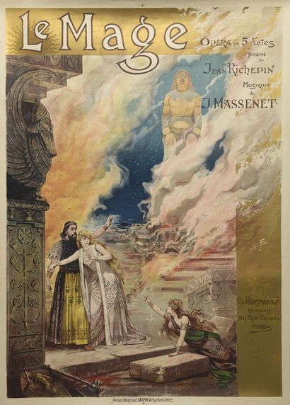 null Jules MASSENET (1842-1912)
Le Mage.
Opéra en 5 actes de Jean Richepin - Musique...