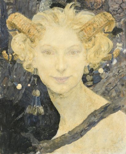 Edgard MAXENCE (1871-1954)
Bust of a young...
