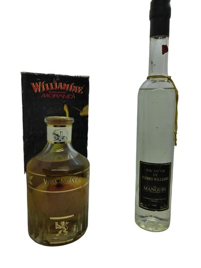 10 bouteilles dont: - 1 POIRE WILLIAMS Zünftler... - Lot 183 - Oger -  Blanchet
