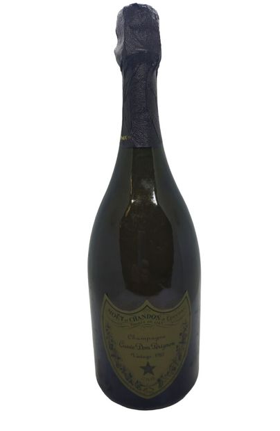 1 bottle DOM PERIGNON 1985, very slightly...