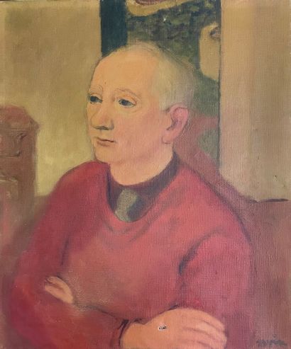 Maurice SAVIN (1894-1973) : 
Portrait d'homme...