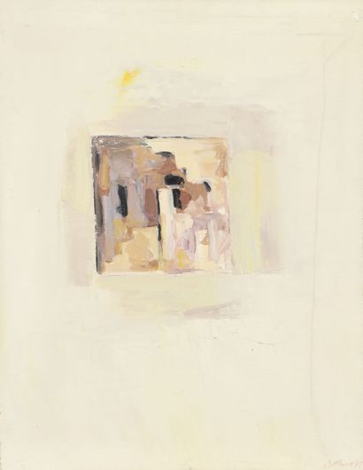 Miklos BOKOR (1927-2019)
Untitled, 1975
Oil...