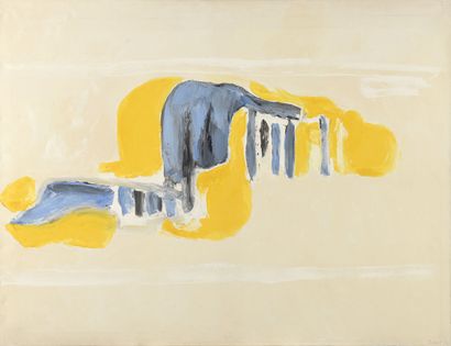 null Miklos BOKOR ( French - Hungarian) ( Budapest 1927 - Paris 2019)
Untitled, 1972
Oil...