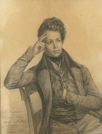 Attribué à Charles-Louis Lucien MULLER (1815-1892)
Portrait...