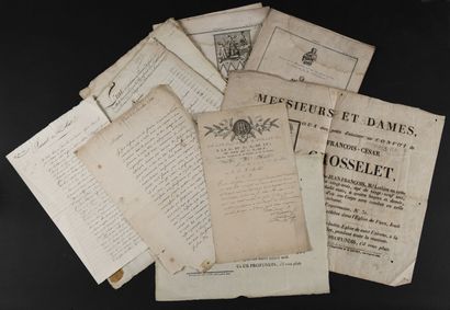 MISCELLANEOUS
Set of documents :
- Montmorency-Luxembourg:...