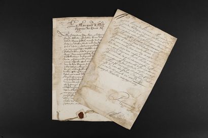 null LORRAINE Henri de, [1593 - 1671], marquis de Moy.
Ensemble de documents :
-...