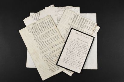 null DIVERS
Ensemble de divers documents manuscrits et imprimés du XVIII et XIX ème....