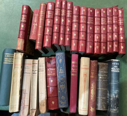 null Lot of bound books mainly XIXth and XXth century
(9 boxes)