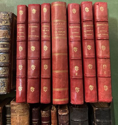 null Lot de livres reliés essentiellement XIXème et XXème siècle
(9 cartons)