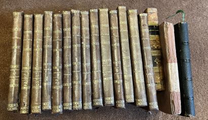 null Important lot of bound and paperback books. 
19 boxes.