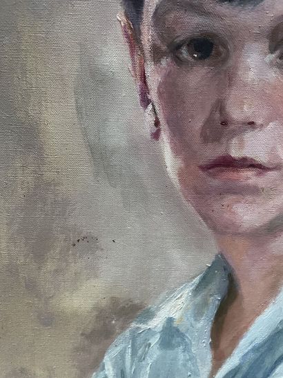 null Joseph BEILIN (1888-1983)
Portrait de jeune garçon
Huile sur toile, signée et...