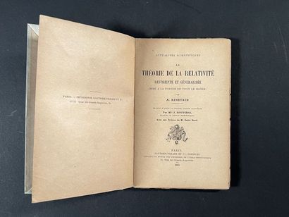 null EINSTEIN, Albert - L'Ether et la théorie de la relativité. Traduction française...