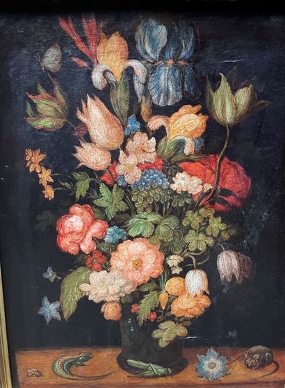 Dutch school of the 19th century
Bouquet...