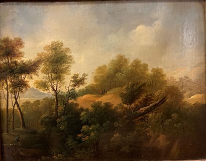 French school of the early 18th century
Landscape...