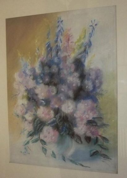 GALLICE Fleurs Pastel. 59 x 45 cm