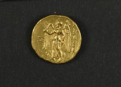 null Macédoine - Alexandre III le Grand.
Statère d’Or, Sidon ? (8,42 g - Price cf....
