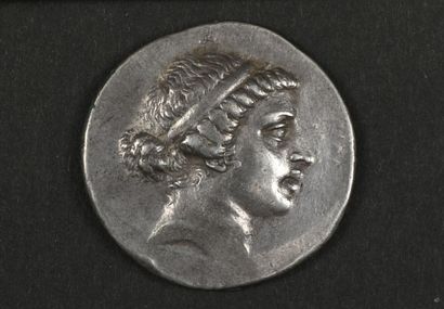 Aeolian - Cyme (165-140 B.C.).
Tetradrachm...