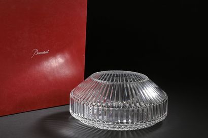 null Patricia URQUIOLA (born 1961) & BACCARAT 
	Two white cut-crystal vases from...