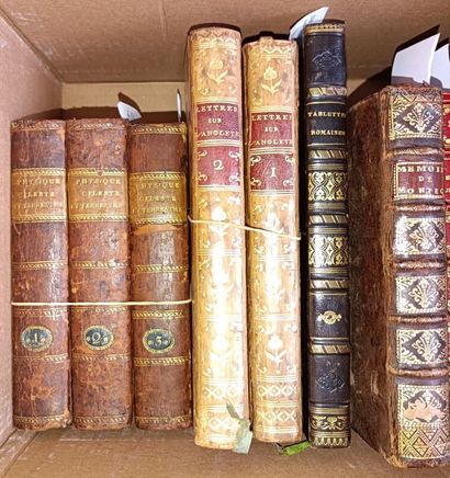 null Small lot of miscellaneous bound books on science and philosophy, including...