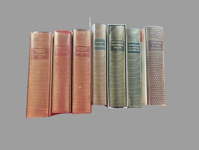null Seven volumes from the Pléiade library.