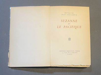 null GIRAUDOUX, Jean - Fontranges at Niagara. Paris, Ed. des Cahiers Libres, 1932....