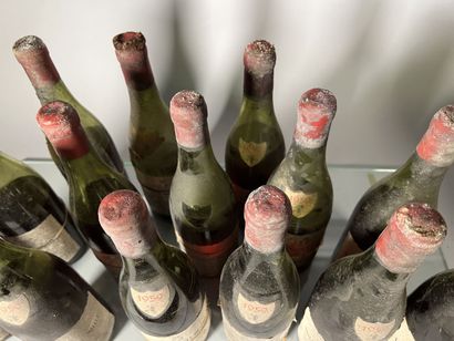 null 14 bottles of VOLNAY SANTENOTS DU MILIEU Tête de Cuvée 1959 COMTES LAFON, 14...