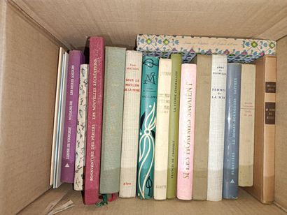 null Lot of miscellaneous books, mainly literature and geography.
15 boxes. 

Sold...