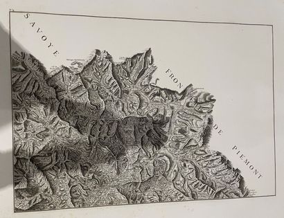 null Geometric map of the Upper Dauphiné,
9 plates.
68 x 100 cm