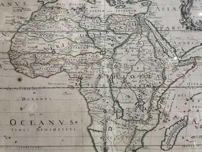 null SANSON D'ABBEVILLE 
Map of Africa.
Paris, 1650. 
Unbound.
40.5 x 57 cm
Stai...