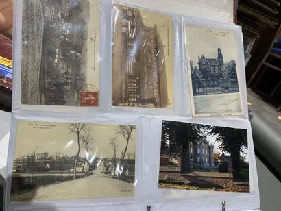 null Set of 3 albums of postcards, views of the North.
Approximately 500 postcards.
Some...