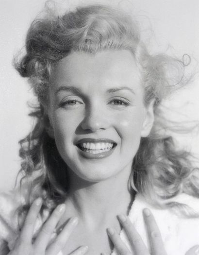 André de Dienes (1913-1985) Marilyn Monroe, 1949 Épreuve argentique (2008), numérotée...