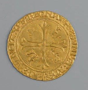 null LOUIS XII (1498-1514). Écu d'or au porc-épic. Bayonne. (Dy. 655, L. 598). 3,41...