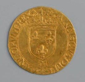 null Écu d'or à la croisette. 1er t. Toulouse. (1540/1547). (Dy. 889, L. 749). 2,71...