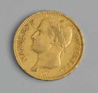 null NAPOLÉON I (1804-1814). 40 Francs. 1810. Lille. (G. 1084). Or. Très Beau.
