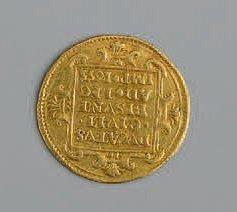 null Besançon. ½ ducat au nom de Charles Quint. 1655. (PA 5420). Or. 1,71 g. Très...