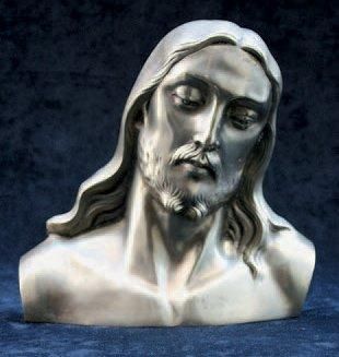 null Christ en buste Bronze à patine dorée, h.: 24 cm