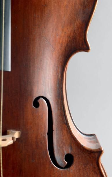  Intéressant et rare violoncelle de Michael PLATNER fait à Rome vers 1730-1735 portant...
