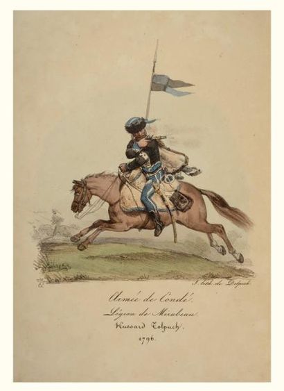 VERNET, Horace & LAMI, Eugène Collection des Uniformes des armées françaises, de...