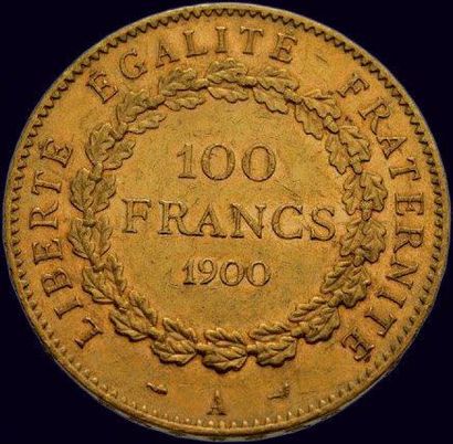 null 3e République (1871-1940) 100 francs 1900 Paris, G.1137 TTB