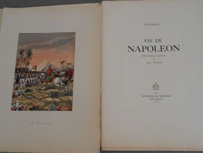 STENDHAL "La vie de Napoléon", illustrée