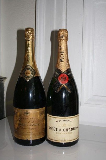 2 Magnums 1 magnum: Champagne Joseph Perrier...