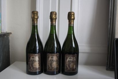 3 Bouteilles Champagne Pommery Cuvée Louise...