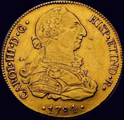 Charles III (1759-1788).
8 escudos 1784 ...