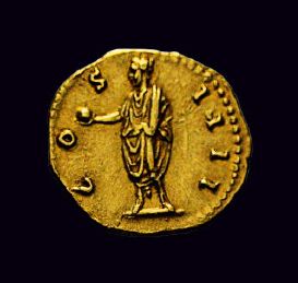 null Antonin le Pieux (138-161)
Aureus (7,21 g). Rome 152/153
A/ Son buste drapé...