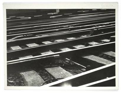 Guy Le Boyer Composition pour illustrer un article de La vie du rail, 1936
Épreuve...